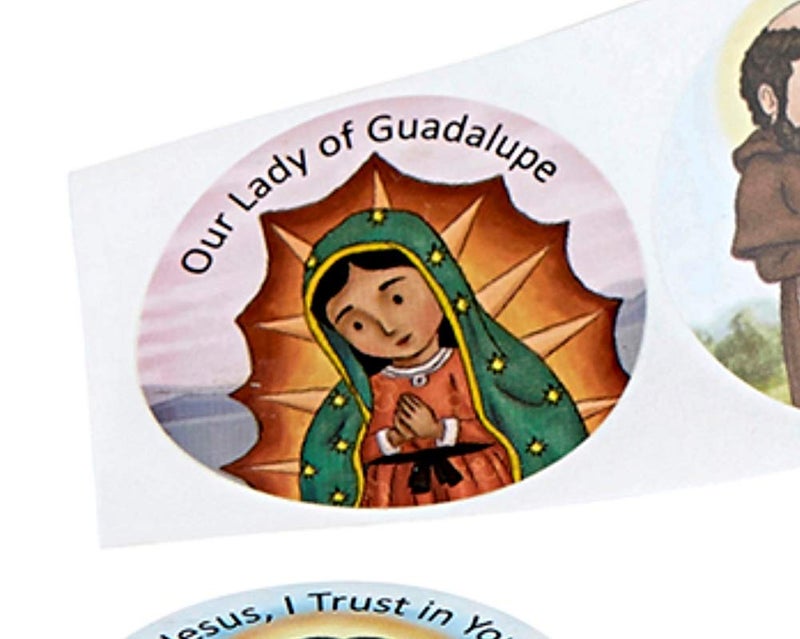 Autom Mini Saints Religious Sticker Assortment for Church and Sunday School, 100 Count - Image 4